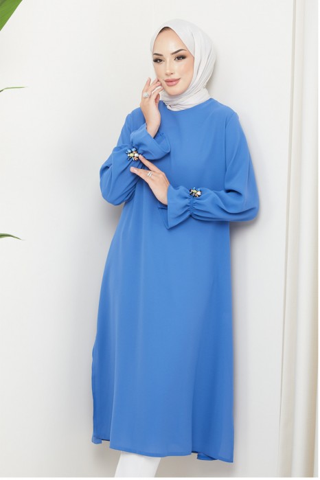 TUNIC - INDIGO COLOR