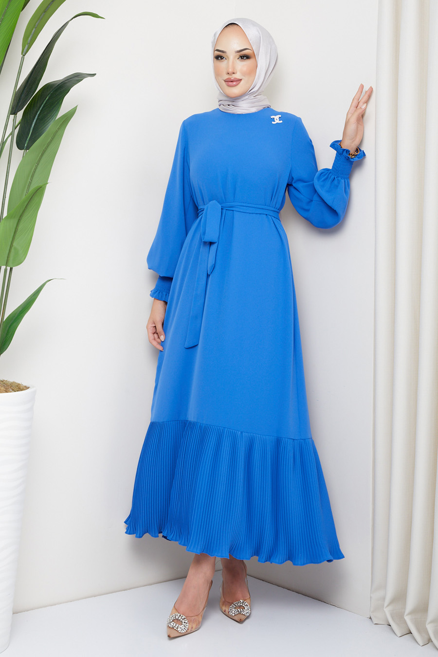 DRESS- INDIGO 