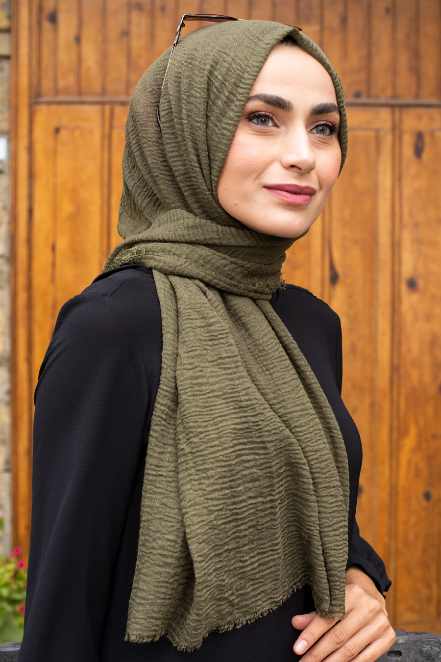 KHAKI SHAWL