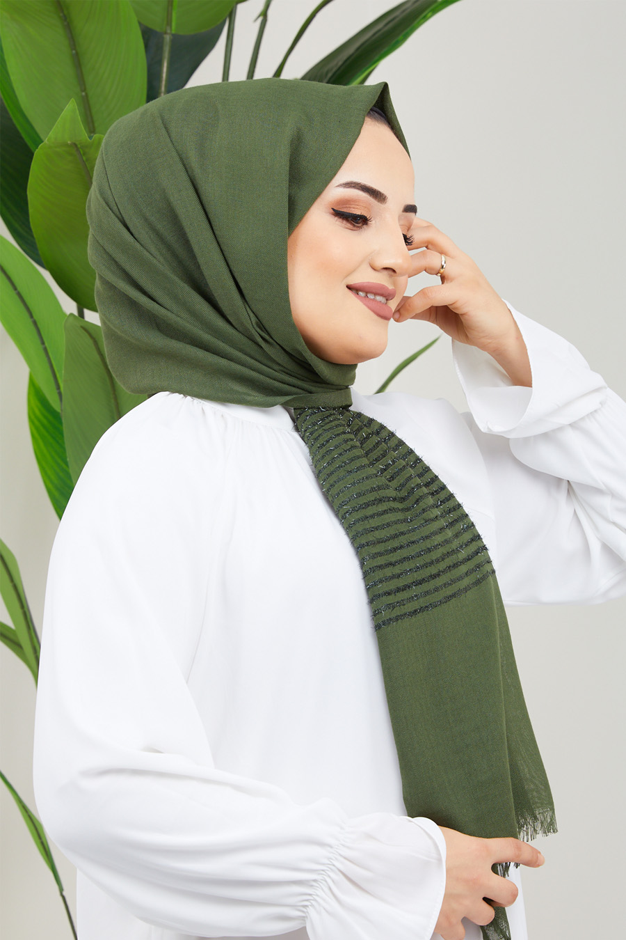 KHAKI  -  SHAWL