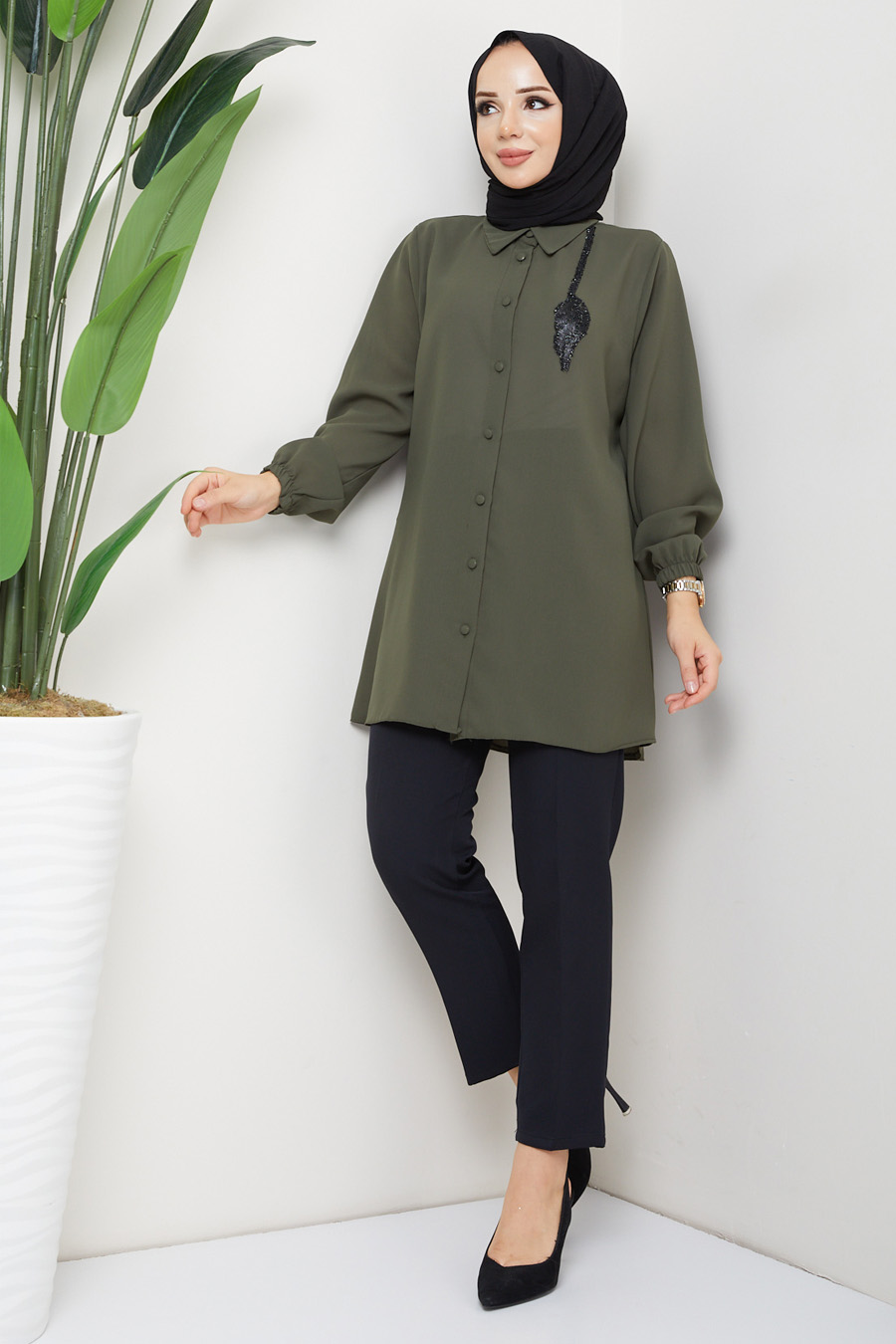 TUNIC - KHAKI TUNIC - KHAKI