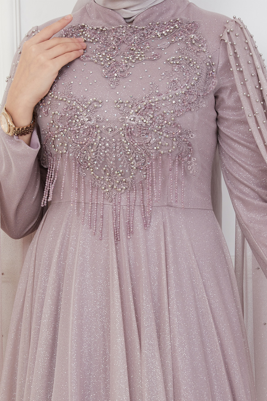 LILA EVENING DRESS  