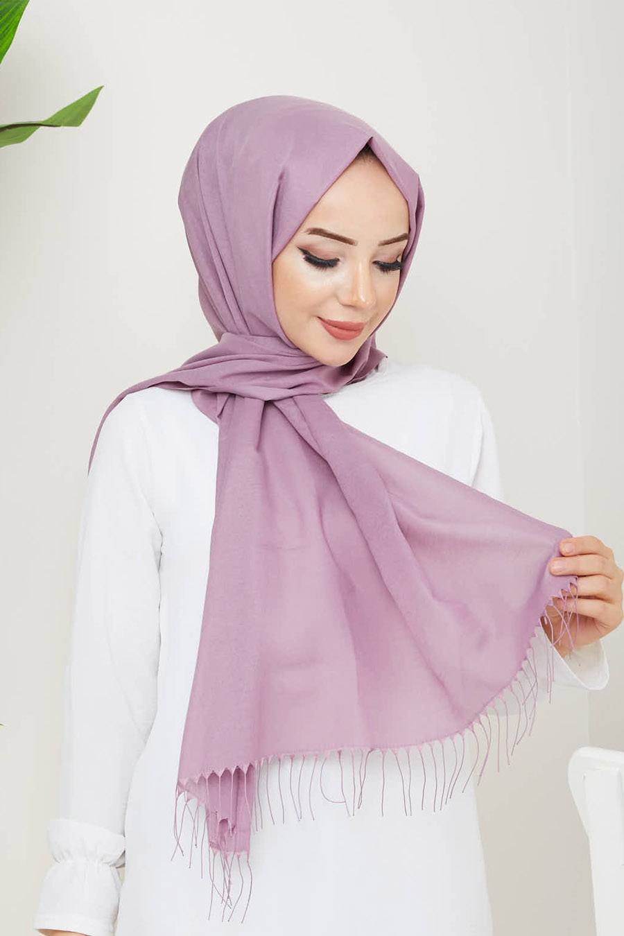 LIGHT LILA - SHAWL
