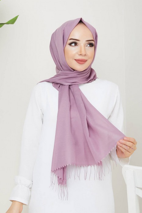 LIGHT LILA - SHAWL