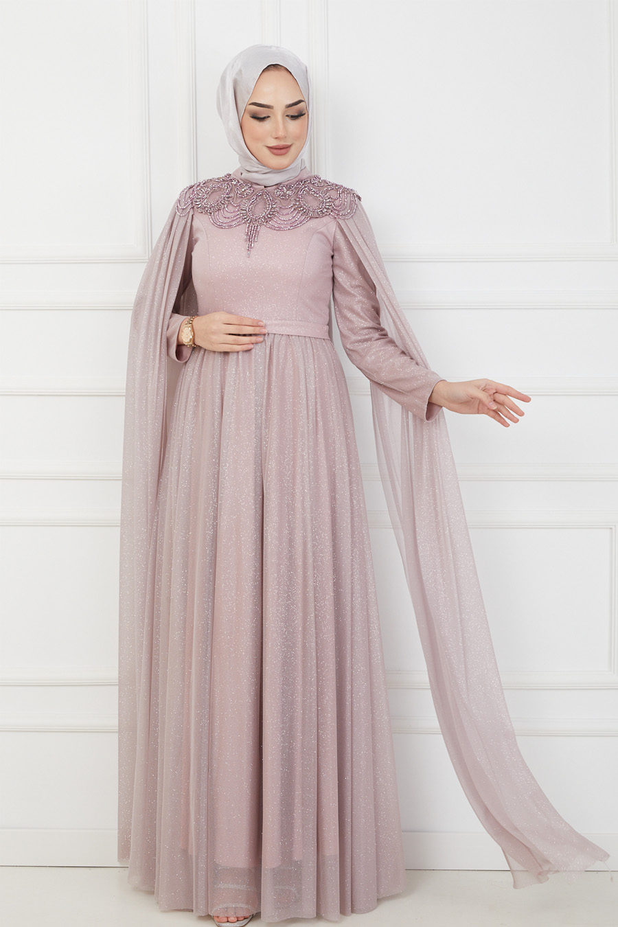 LILA EVENING DRESS  
