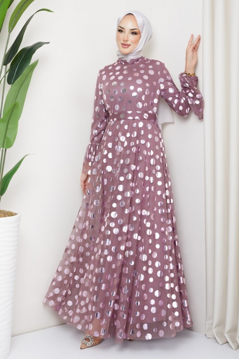 LİLA  EVENING DRESS  