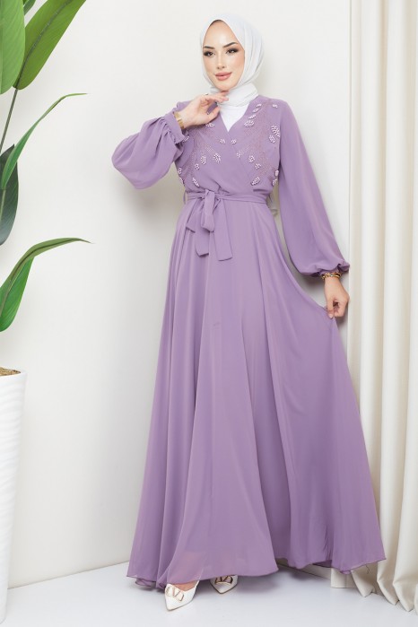 LILA   EVENING DRESS  