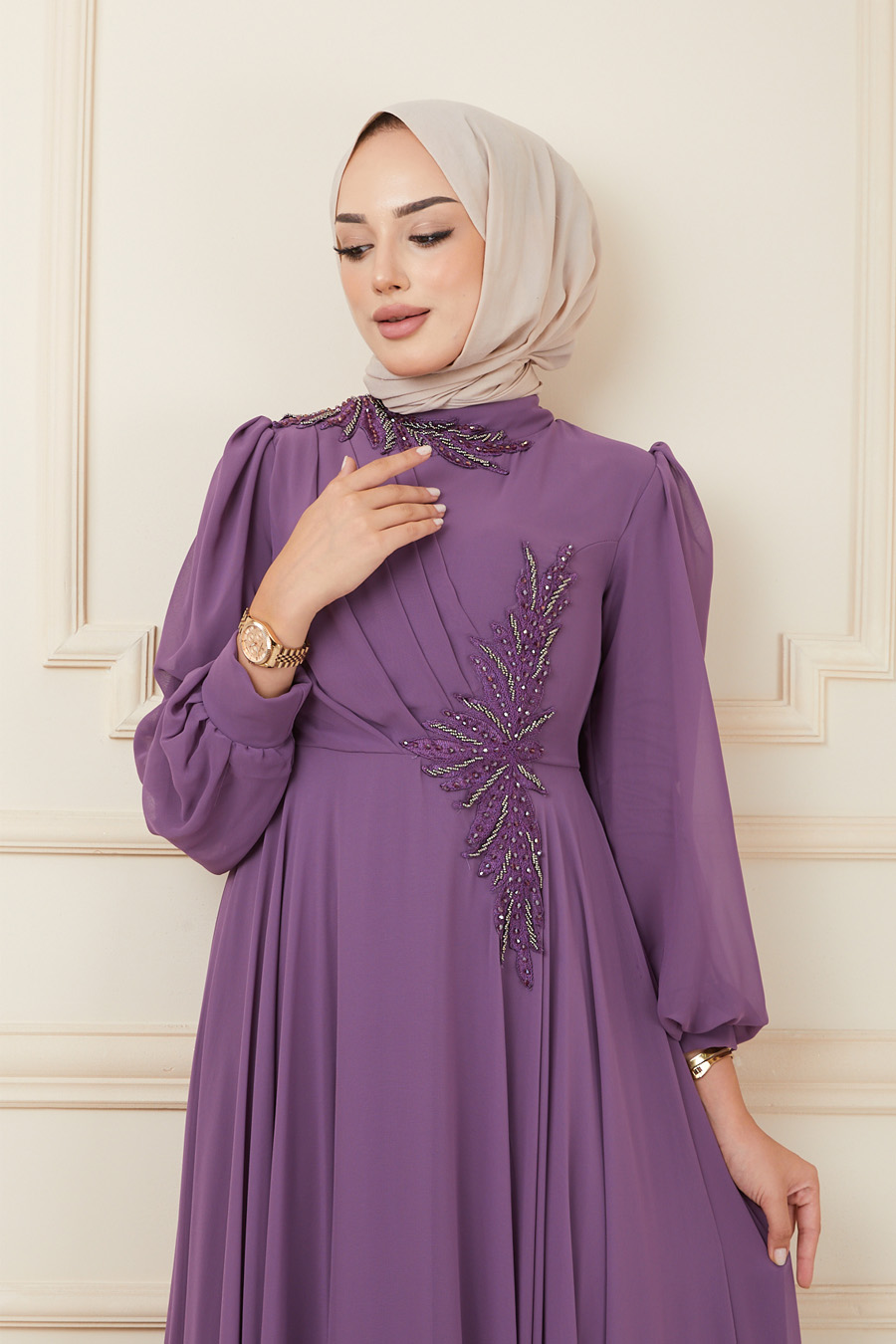 LILA EVENING DRESS   LILA EVENING DRESS