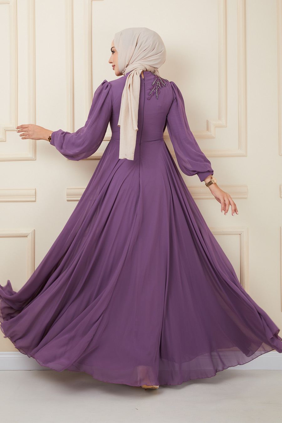 LILA EVENING DRESS   LILA EVENING DRESS