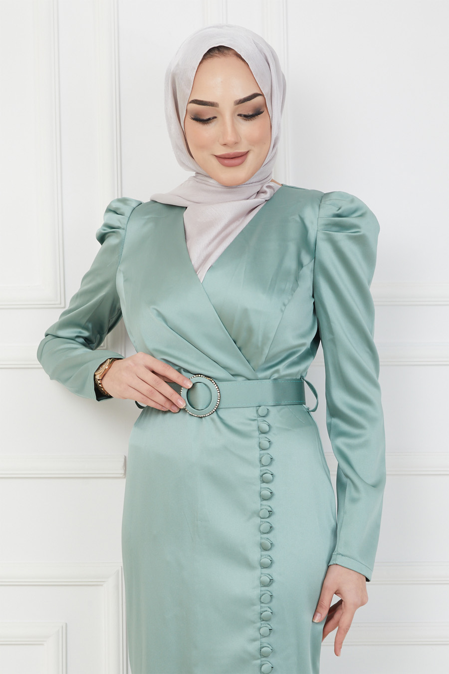 MINT EVENING DRESS  