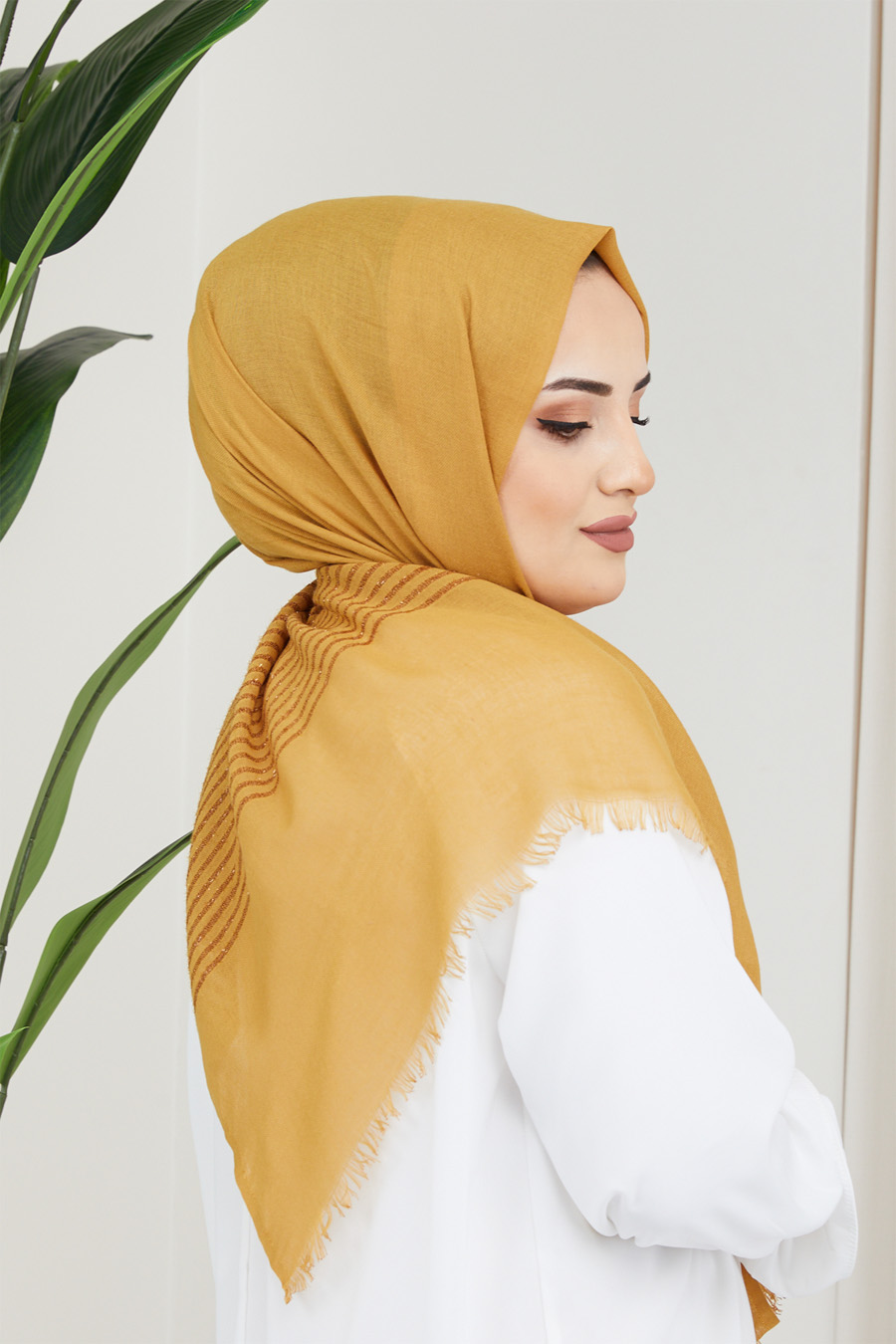 MUSTARD-  SHAWL MUSTARD-  SHAWL