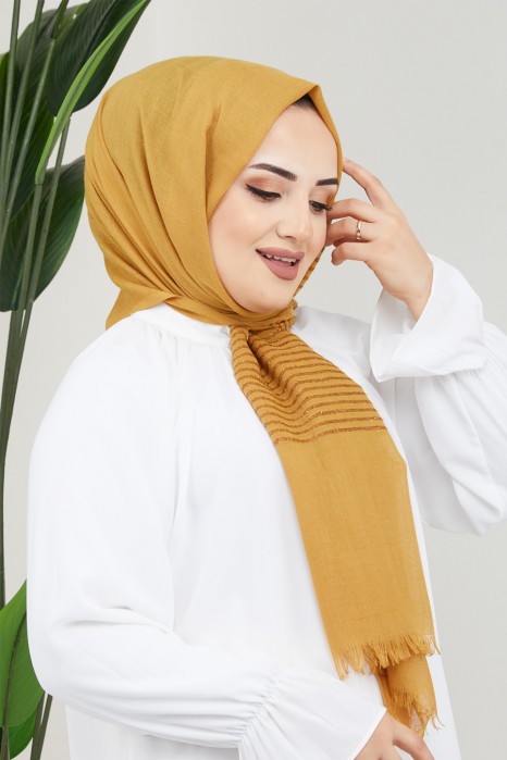 MUSTARD-  SHAWL