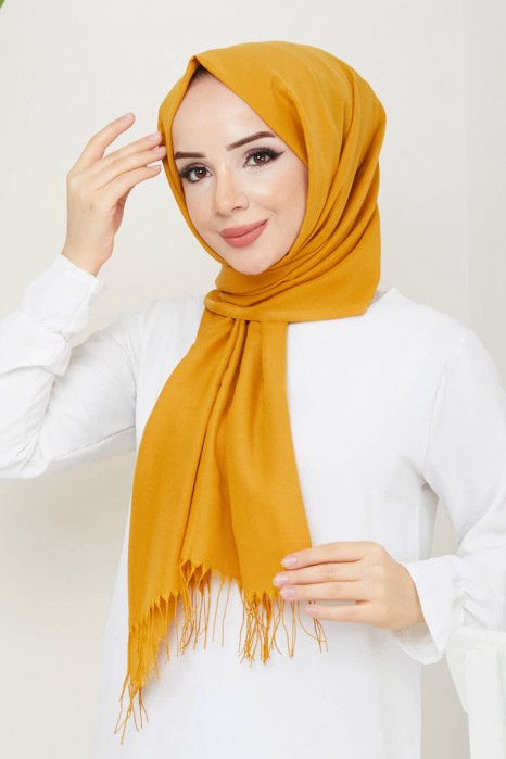 MUSTARD  - SHAWL