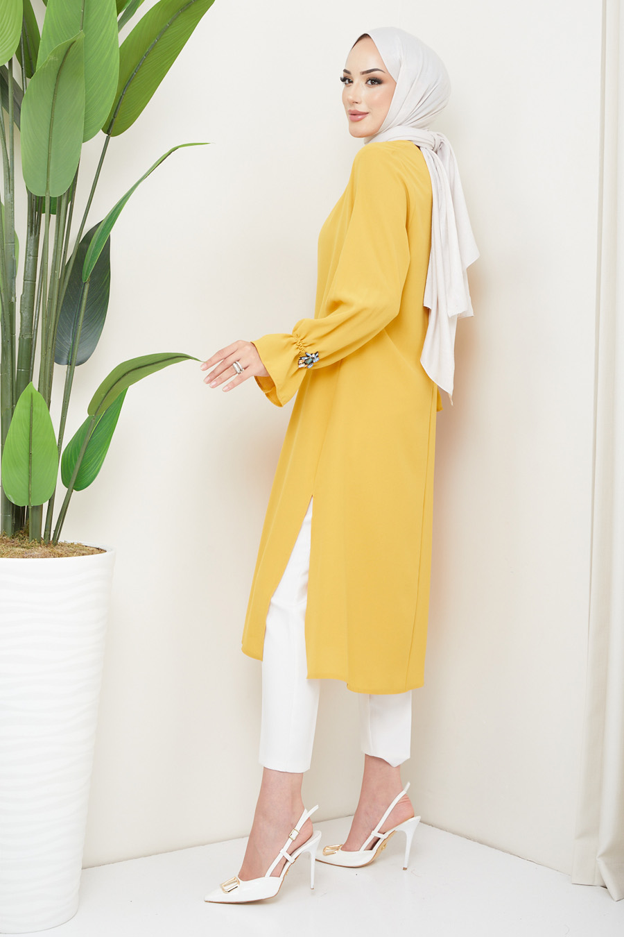 TUNIC - MUSTARD TUNIC - MUSTARD