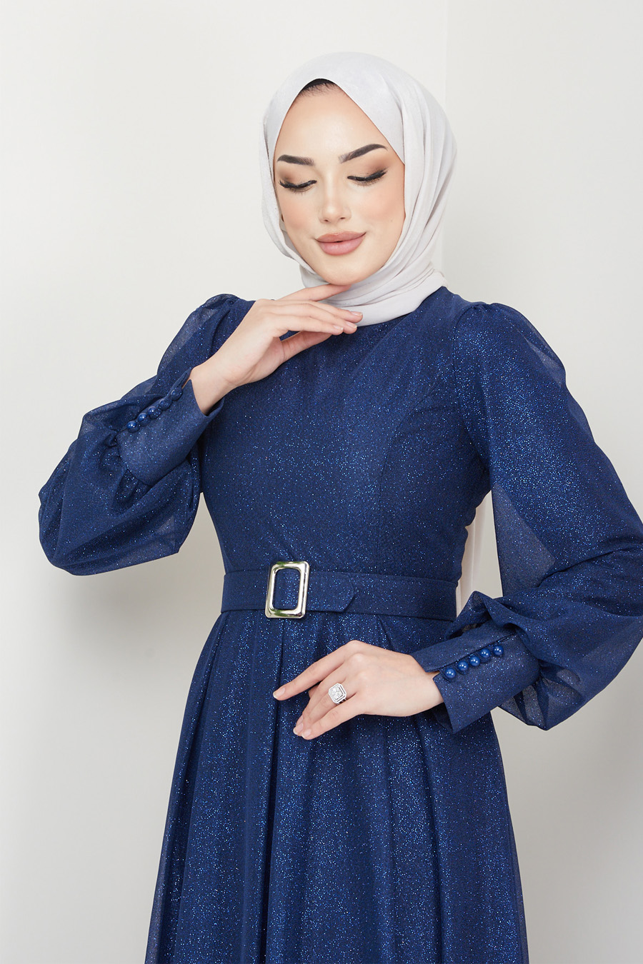 NAVY BLUE EVENING DRESS   NAVY BLUE EVENING DRESS