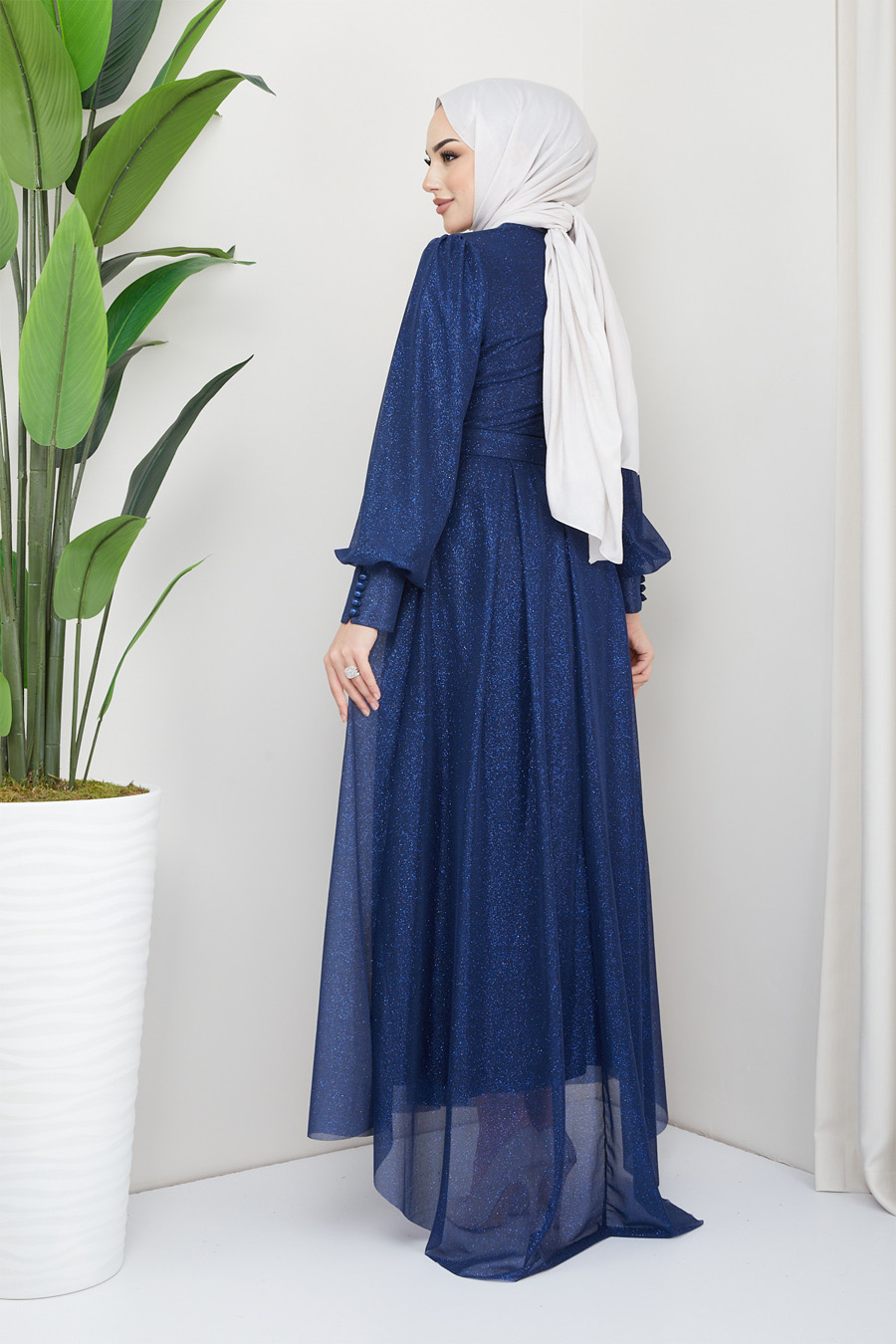 NAVY BLUE EVENING DRESS   NAVY BLUE EVENING DRESS