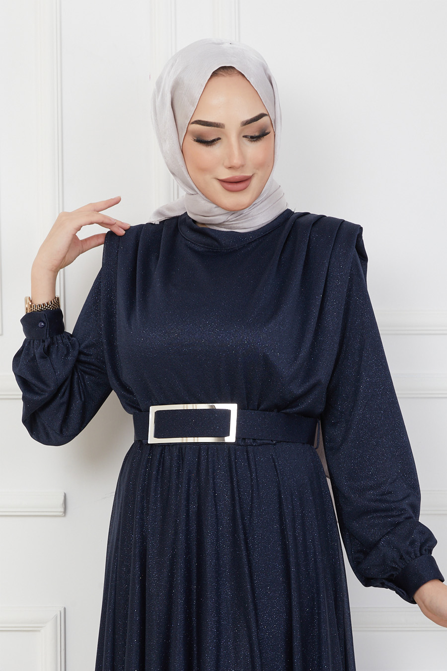 NAVY BLUE EVENING DRESS   NAVY BLUE EVENING DRESS