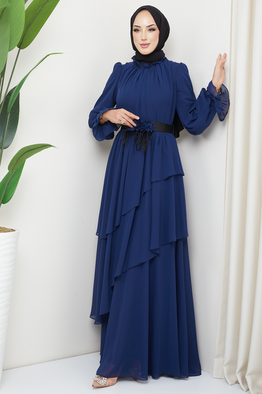 NAVY BLUE   EVENING DRESS   NAVY BLUE   EVENING DRESS
