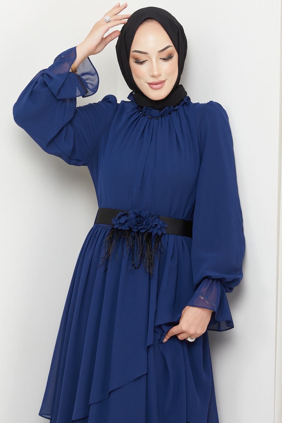 NAVY BLUE   EVENING DRESS   NAVY BLUE   EVENING DRESS