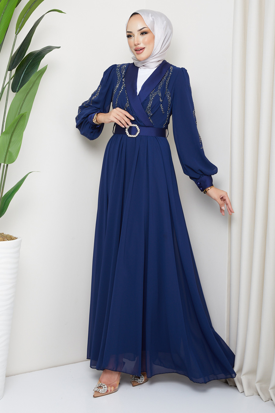 NAVY BLUE   EVENING DRESS   NAVY BLUE   EVENING DRESS