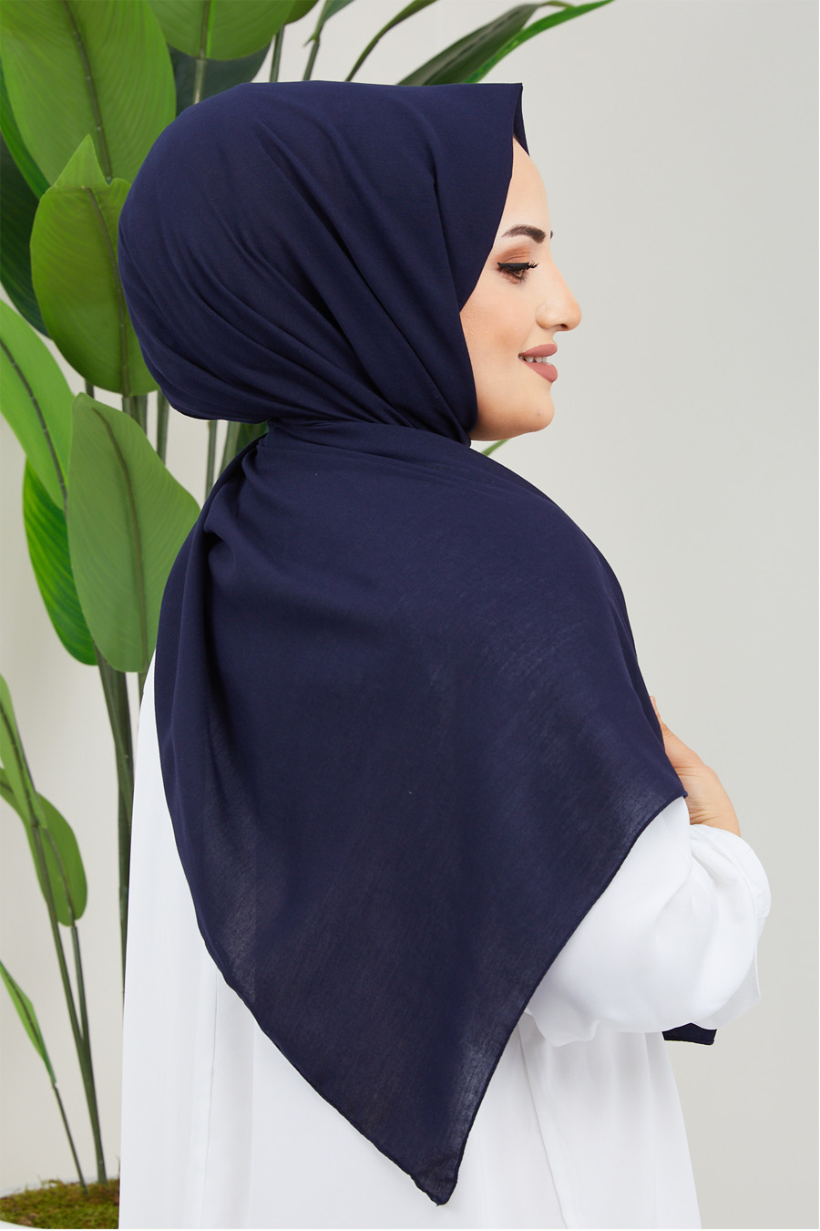 NAVY BLUE  -  SHAWL NAVY BLUE  -  SHAWL