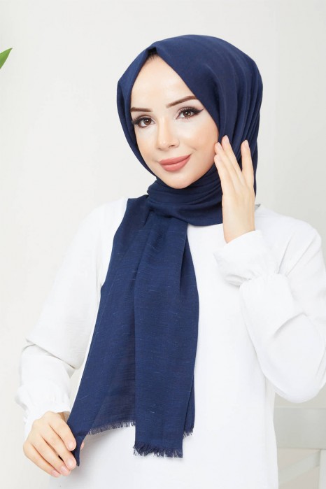 NAVY BLUE - SHAWL