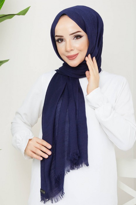 NAVY BLUE - SHAWL