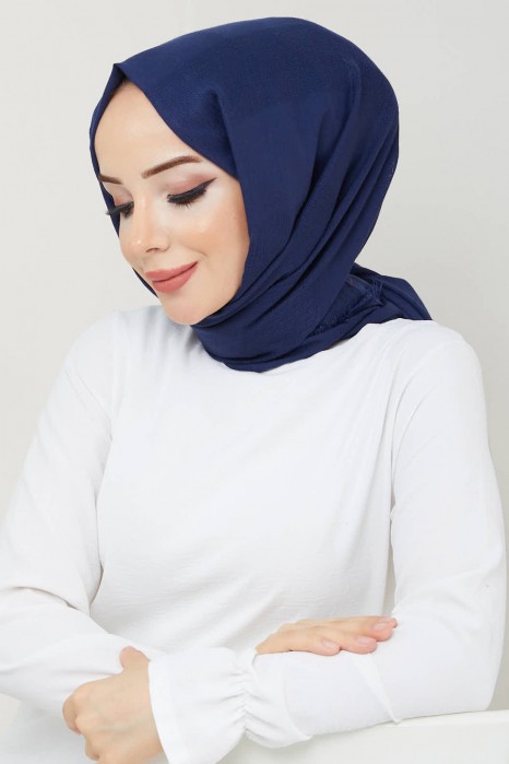 NAVY BLUE   - SHAWL