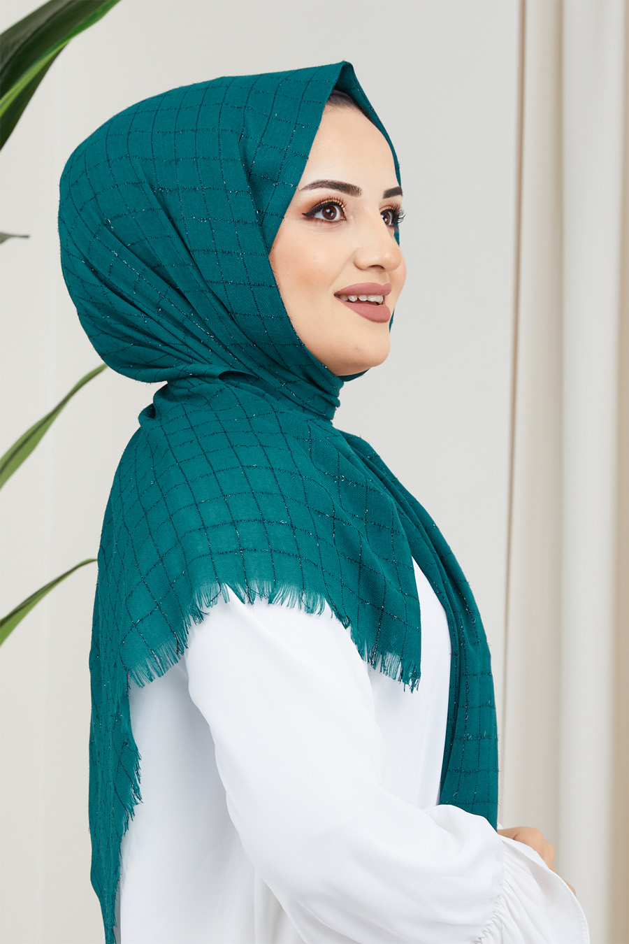 PETROLEUM GREEN -  SHAWL