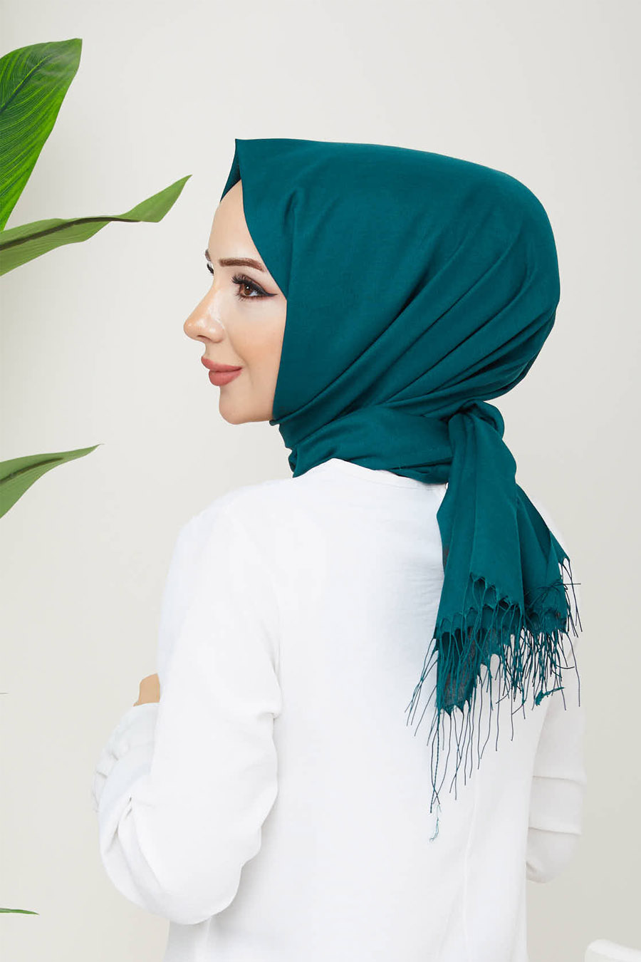 PETROLEUM GREEN - SHAWL