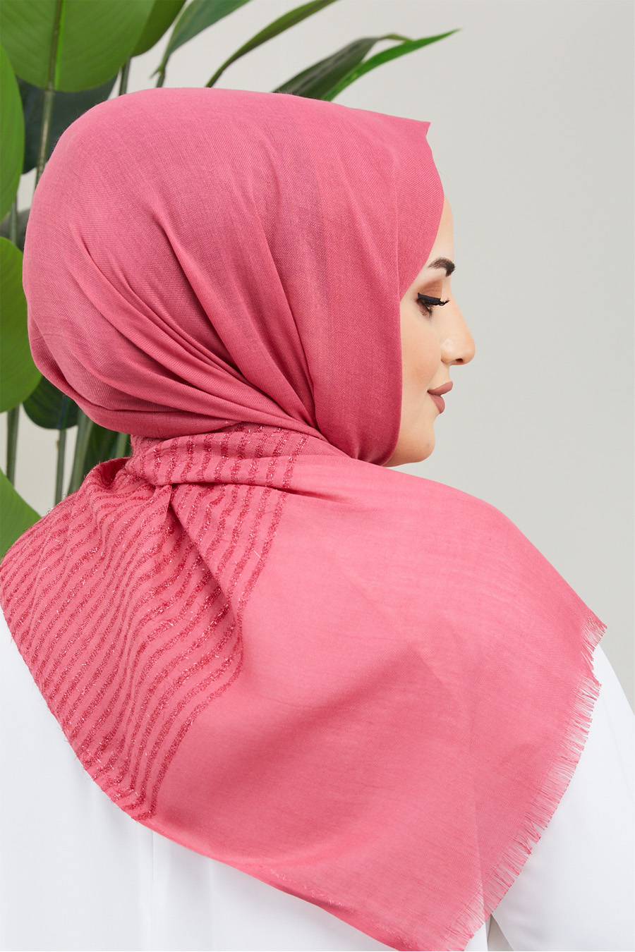 PINK -  SHAWL PINK -  SHAWL