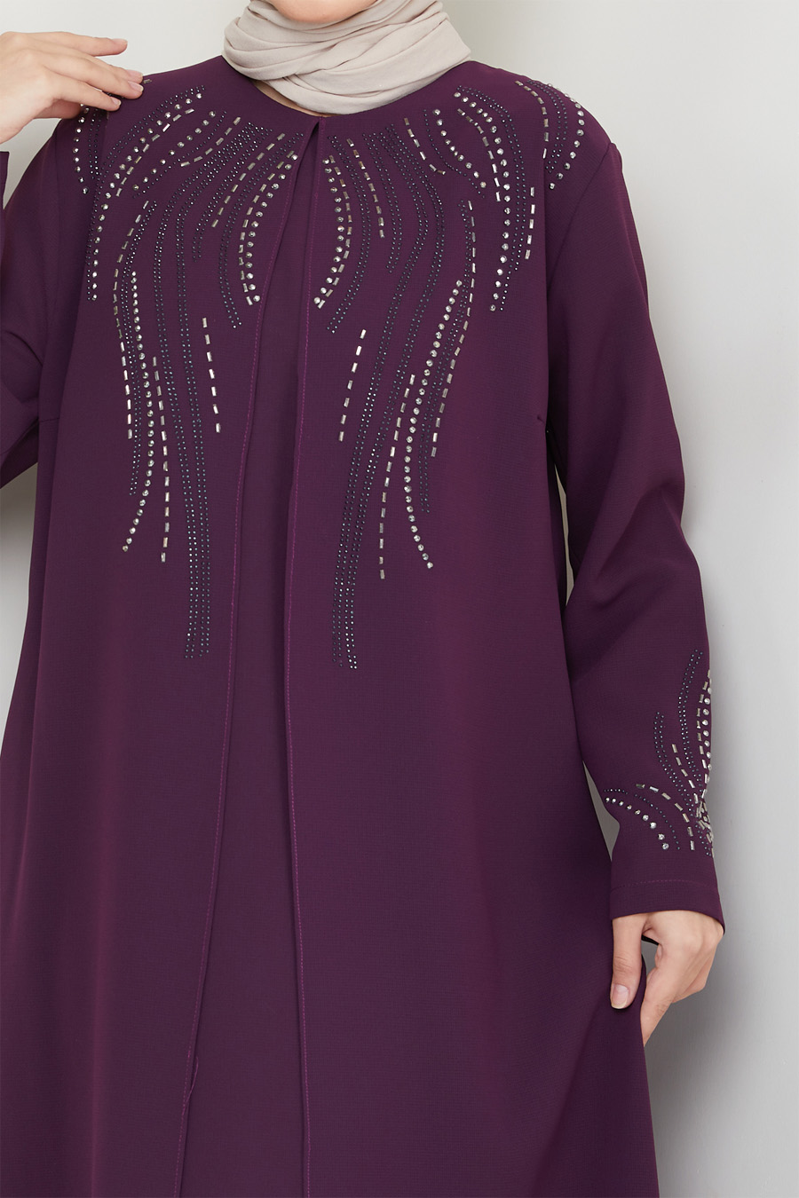 PLUM EVENING DRESS PLUM EVENING DRESS