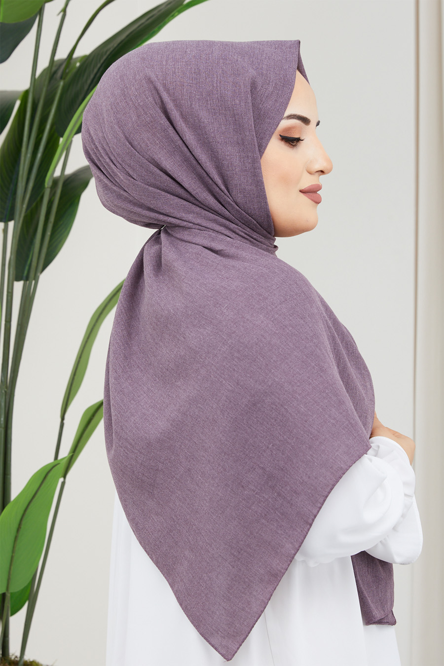 PLUM  -  SHAWL PLUM  -  SHAWL