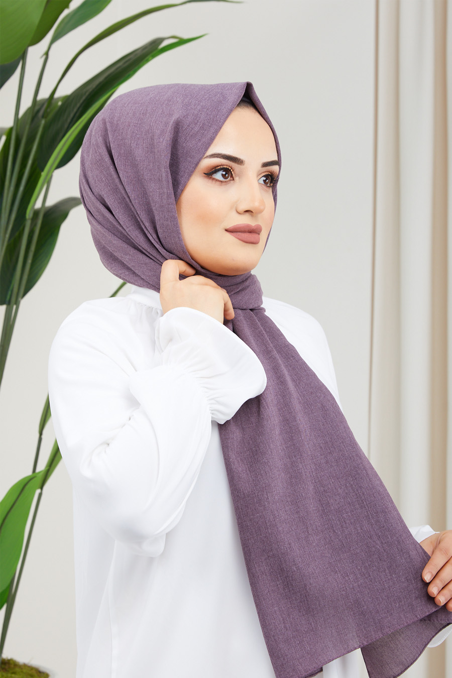 PLUM  -  SHAWL PLUM  -  SHAWL