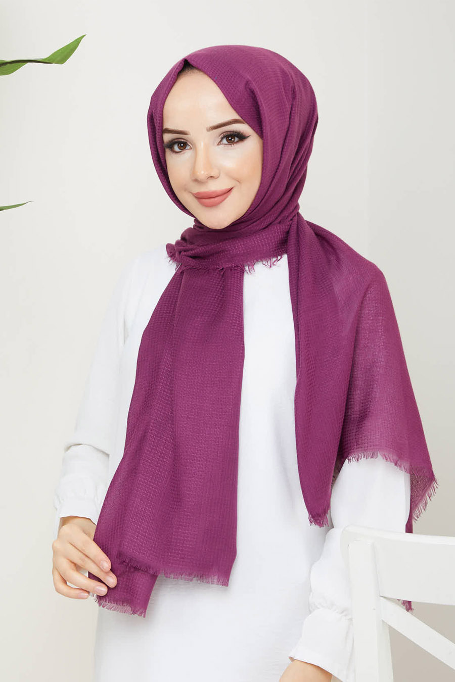 PLUM - SHAWL