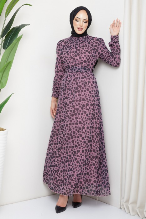 PINK    - POINT DRESS  