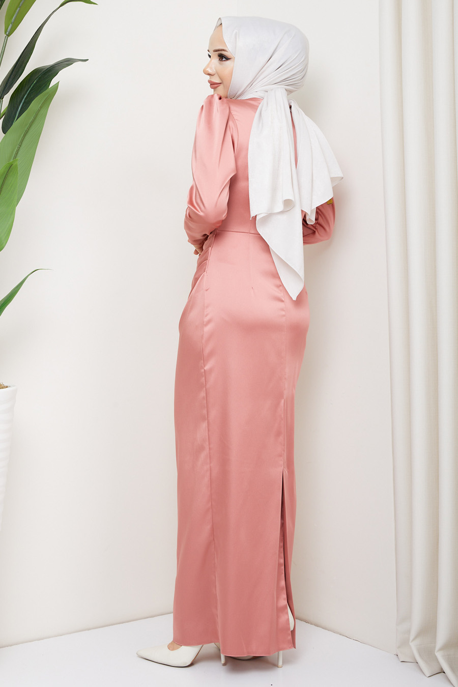 POWDER PINK   EVENING DRESS   POWDER PINK   EVENING DRESS