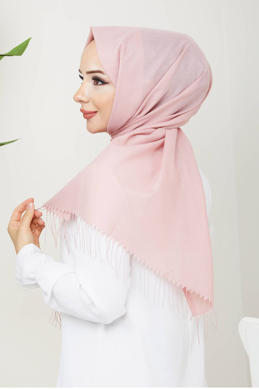 POWDER PINK - SHAWL