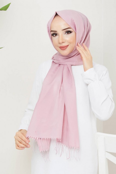 POWDER PINK  - SHAWL