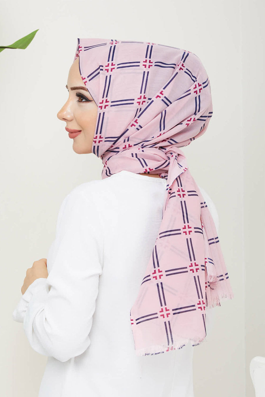 POWDER PINK - SHAWL
