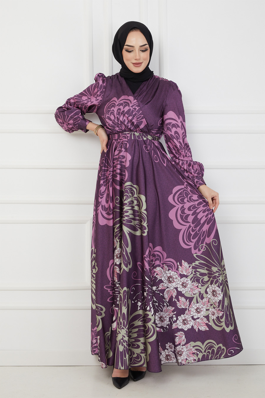 PURPLE DRESS