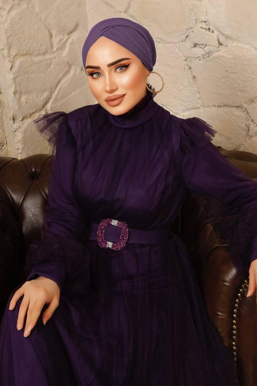 PURPLE    -  EVENING DRESS  PURPLE    -  EVENING DRESS