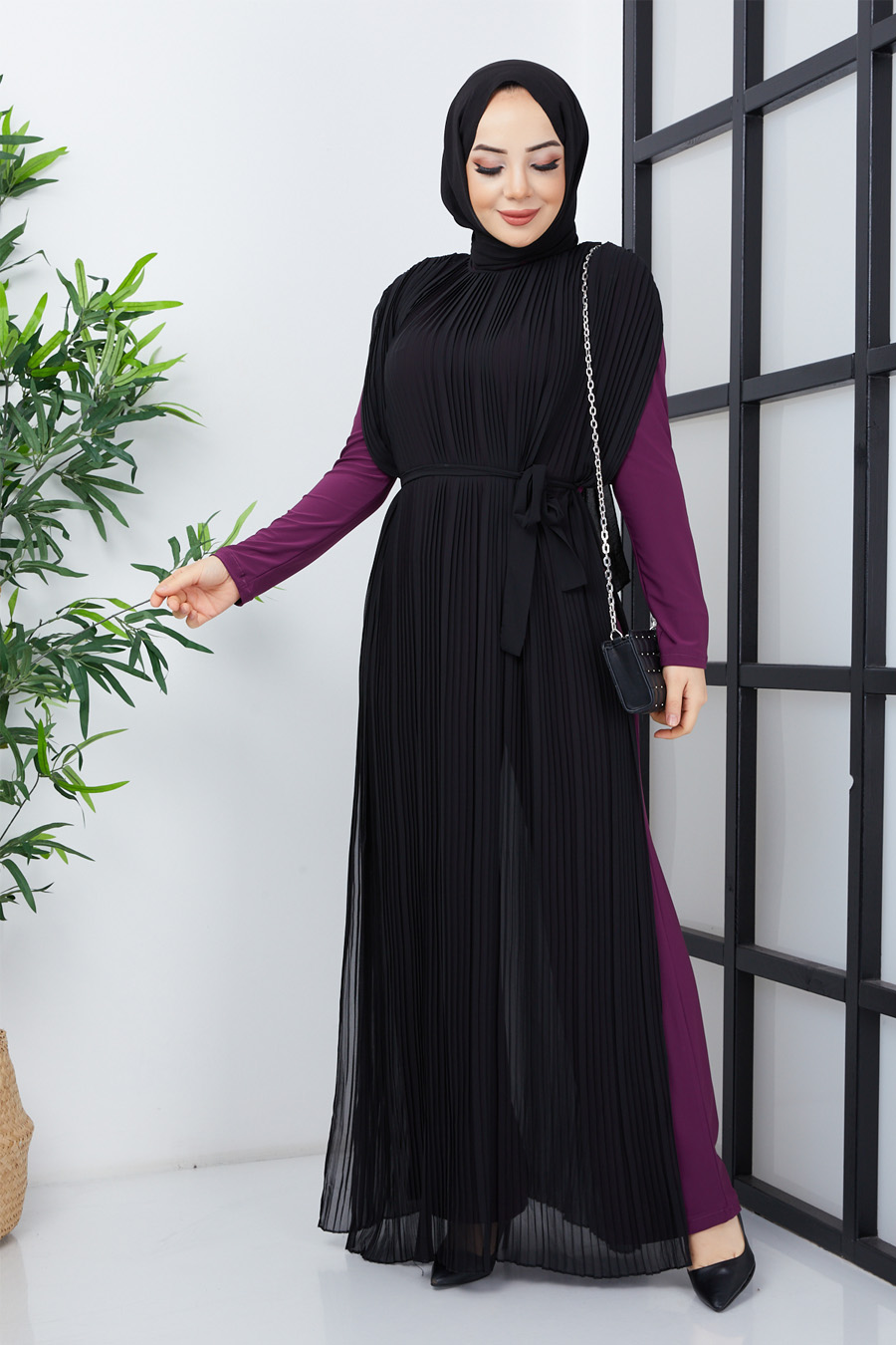 PURPLE JUMPSUIT  PURPLE JUMPSUIT