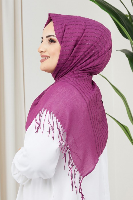 PURPLE -  SHAWL