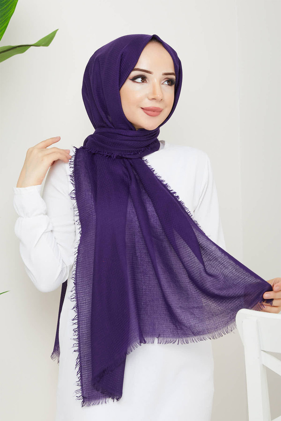 PURPLE - SHAWL