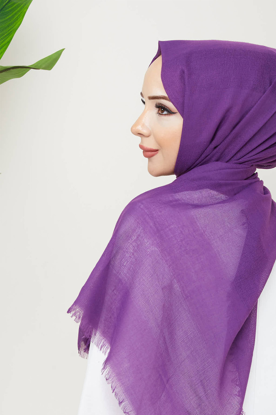 PURPLE  - SHAWL