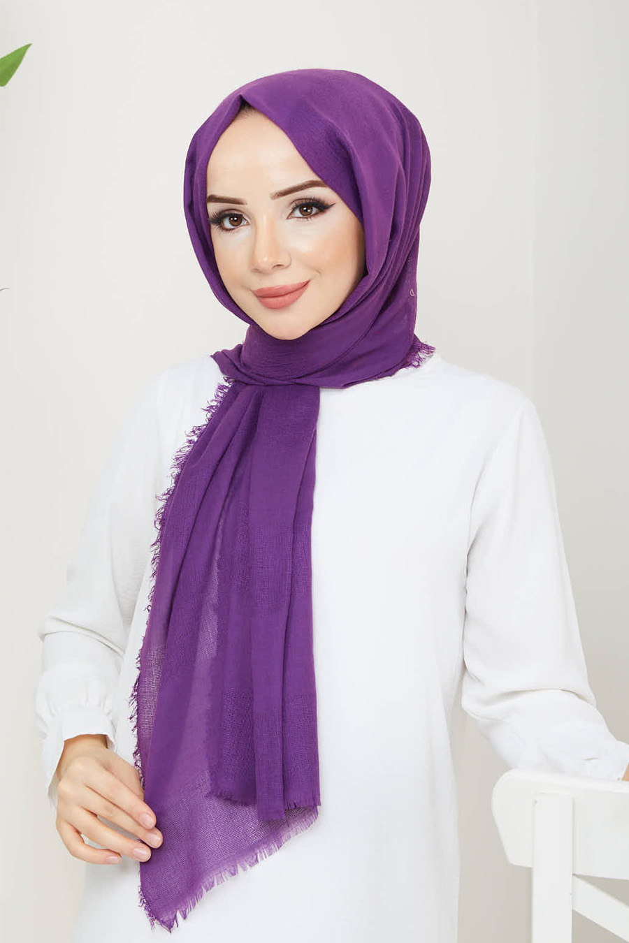 PURPLE  - SHAWL