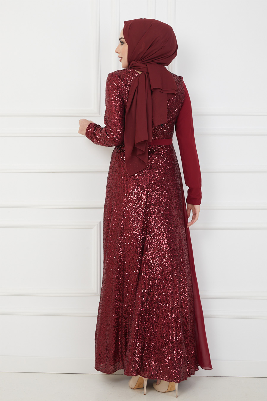 RED EVENING DRESS  