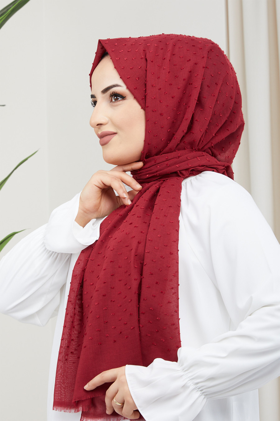 RED -  SHAWL