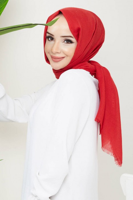 RED - SHAWL